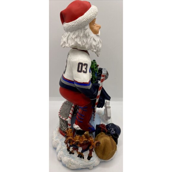 Legends Of The North Pole Vancouver Canucks Goalie Santa Forever Collectibles - Picture 13 of 16